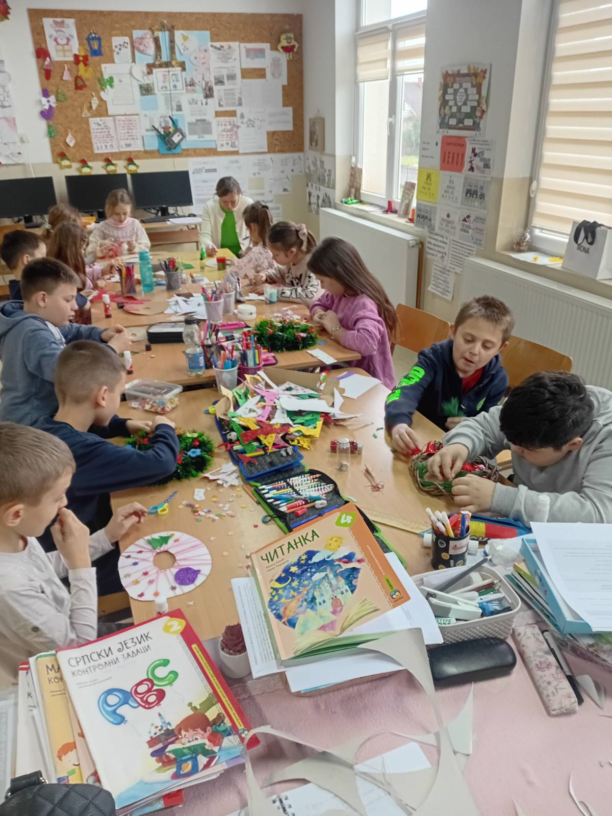 Радионице тамнавских школараца у сусрет Божићу