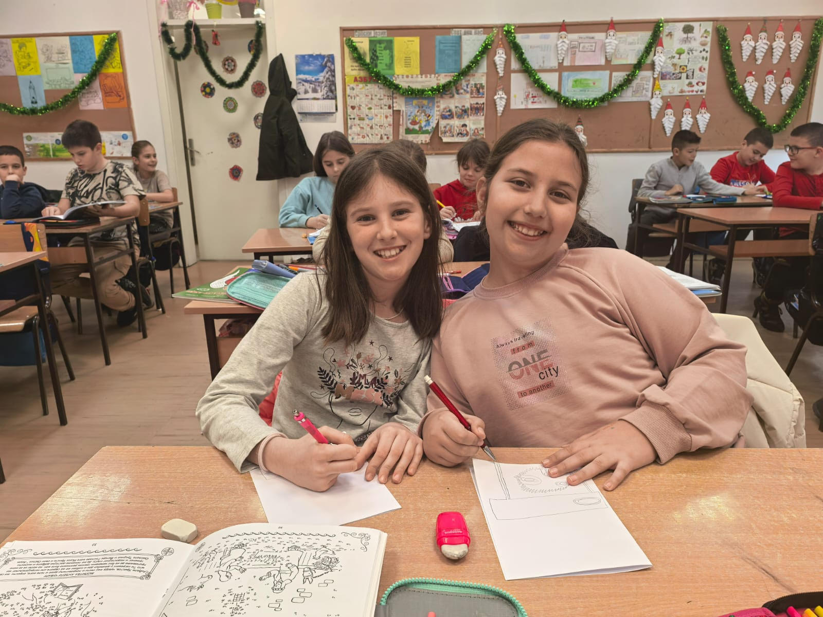 Божићне радионице тамнавских ђака