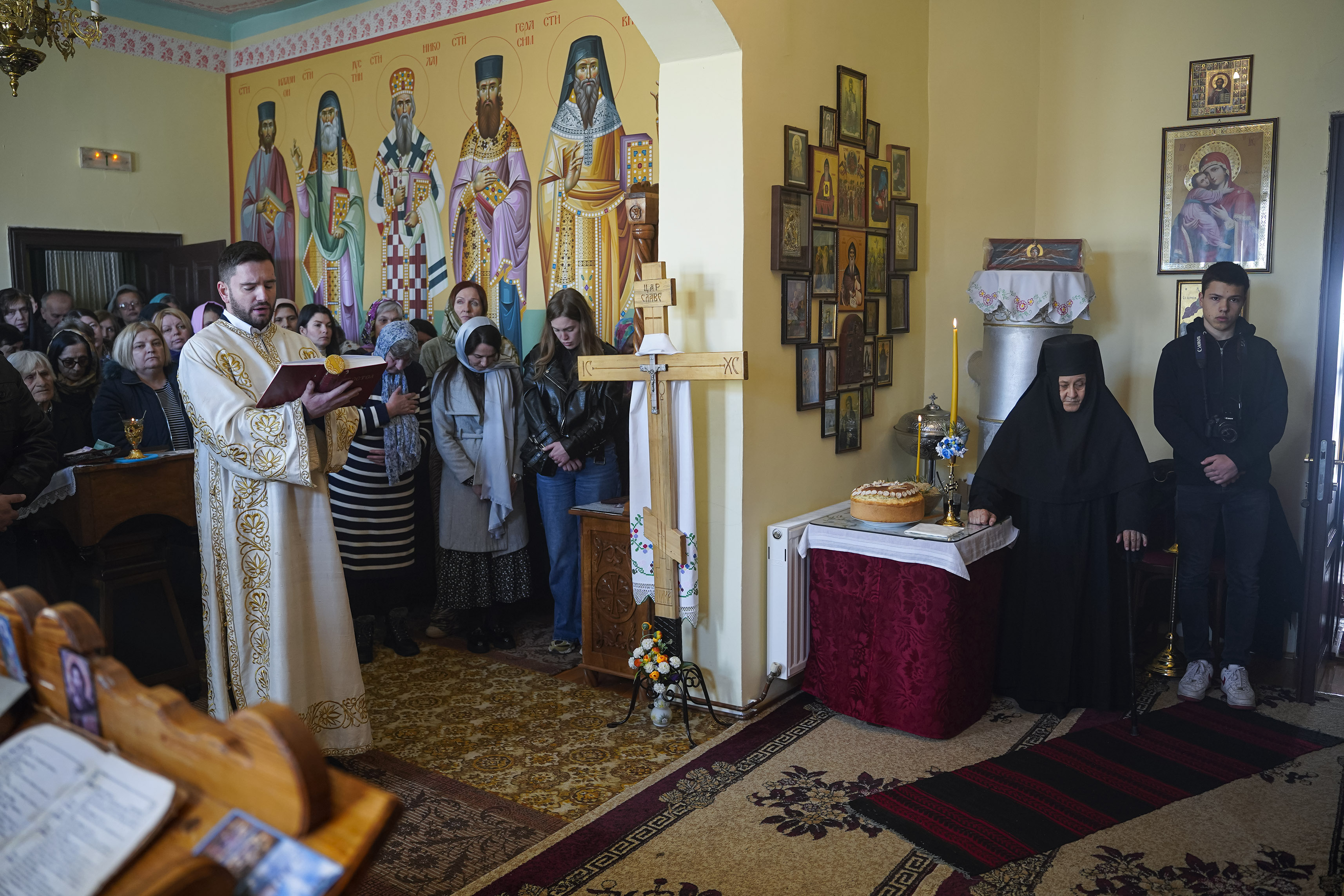 Vladičanska Liturgija na slavi kapele u manastiru Bogovađa-1