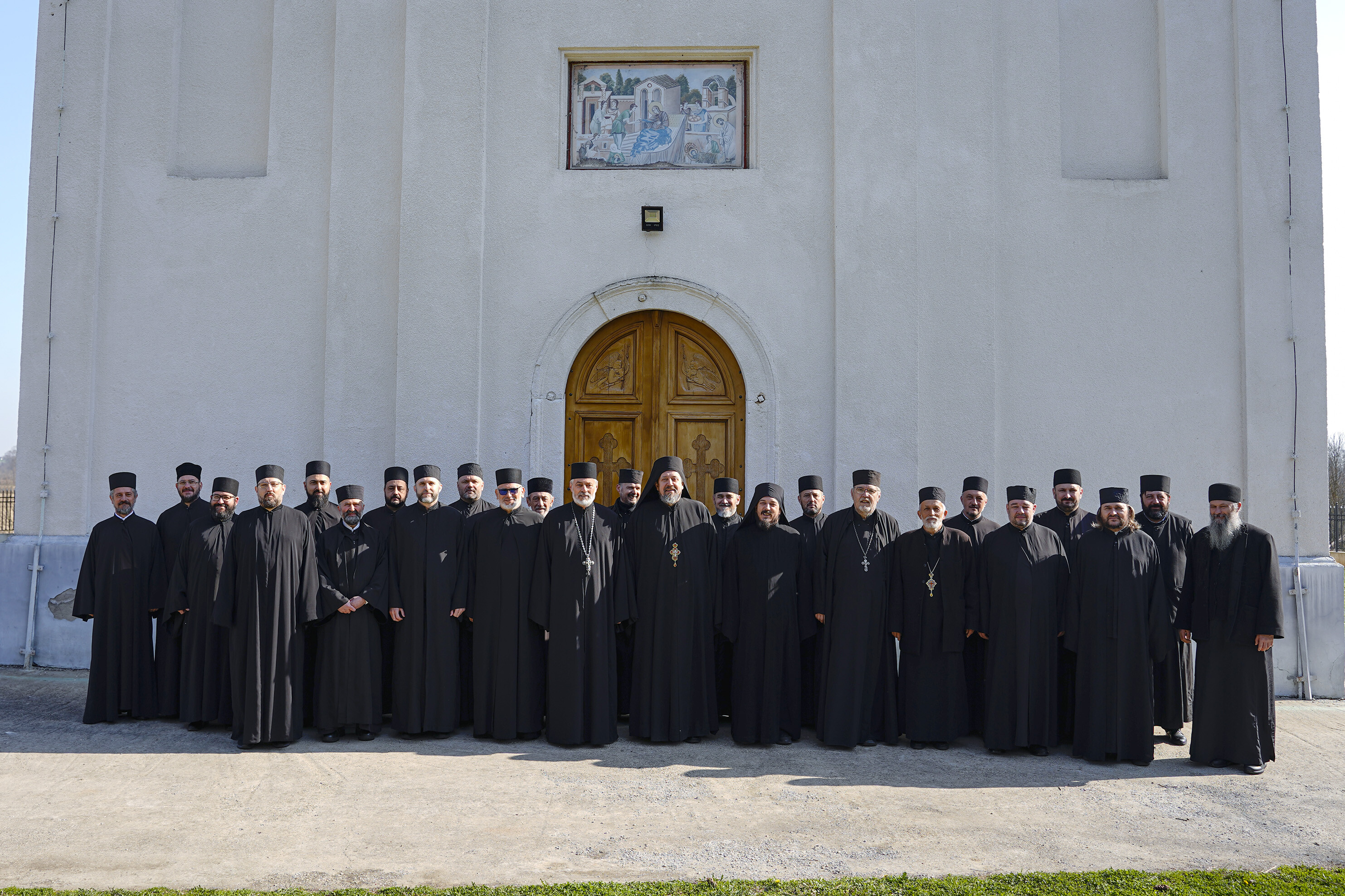 Пређеосвећена Литургија и исповест свештенства Архијерејског намесништва тамнавског