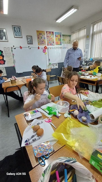 Васкршња радионица ученика у Кожуару