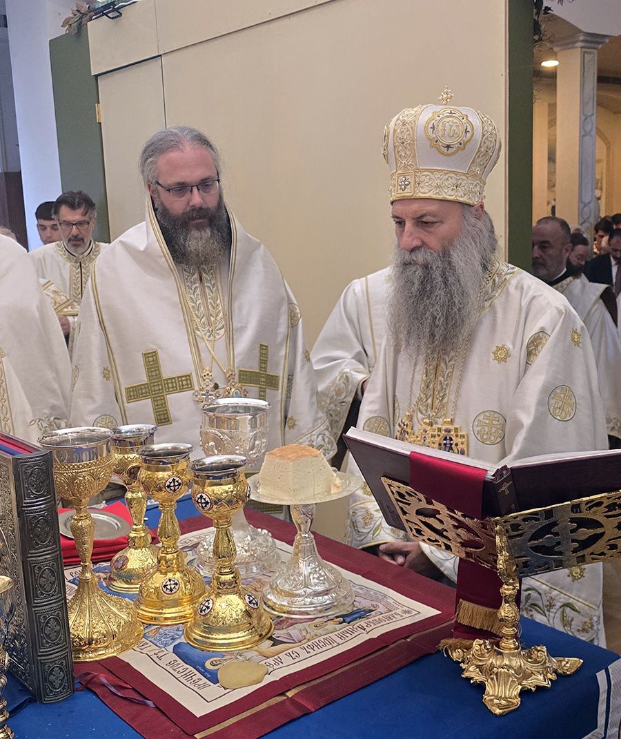 Патријарх Порфирије осветио камен темељац нове зграде Колеџа Светог Саве  у Сиднеју