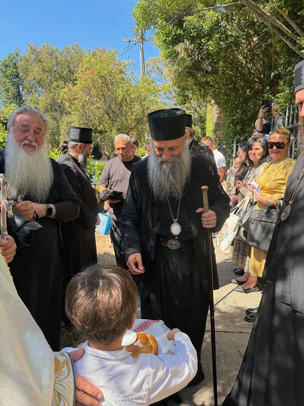 Посетом Сиднејској Лазарици Патријарх Порфирије завршио боравак у Аустралији